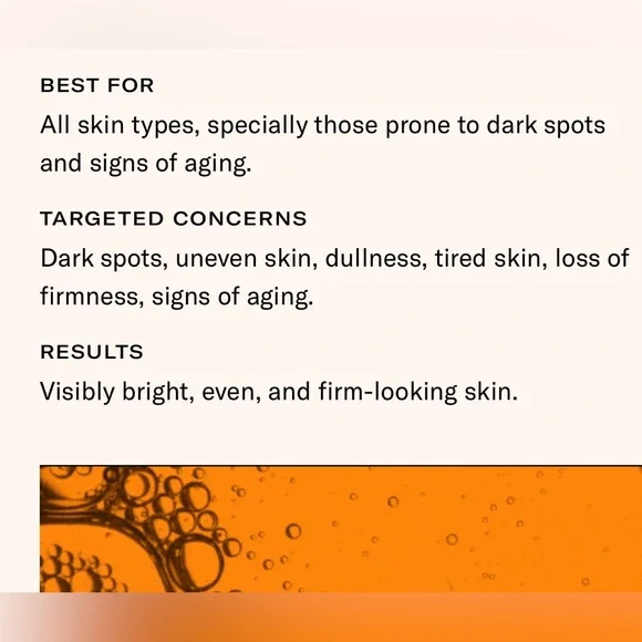 ODACITE Brightening Serum - Vitamin C & E & Hyaluronic Acid, NEW
